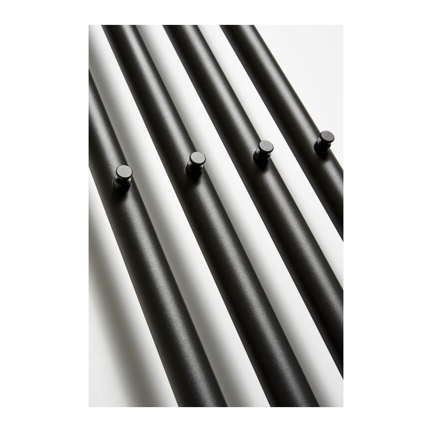 P.M.H. R2B - Bad-Handtuchheizkörper ROSENDAL 350W 150 cm schwarz