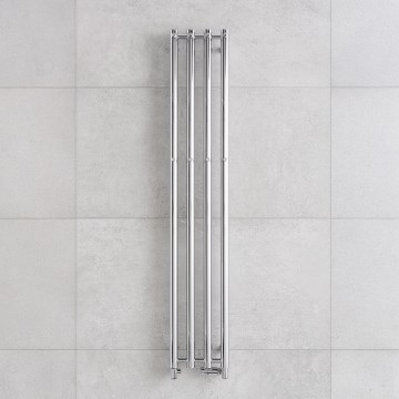 P.M.H. R2C - Bad-Handtuchheizkörper ROSENDAL, 350 W, 150 cm, glänzender Chrom