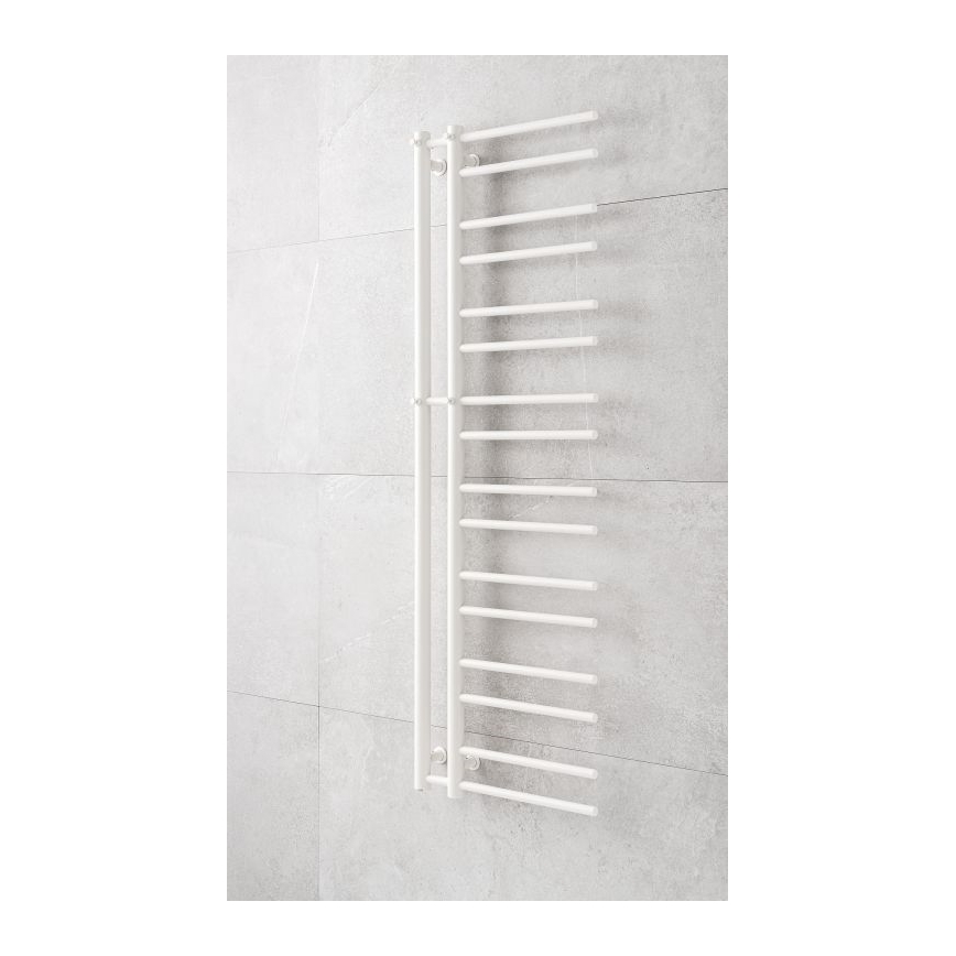 P.M.H. T2W - Badezimmer-Handtuchheizkörper THEIA 352W 154 cm rechts/weiß