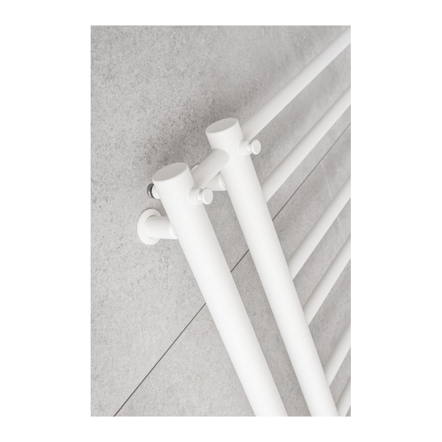 P.M.H. T2W - Badezimmer-Handtuchheizkörper THEIA 352W 154 cm rechts/weiß