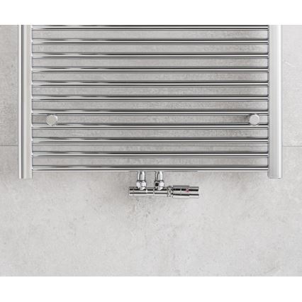 P.M.H. TERM-RC-EK - Ventil mit Thermostatkopf TERM, rechts, Hochglanz-Chrom