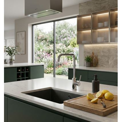 Paffoni - Spültischarmatur LIGHT 32,6 cm glänzender Chrom