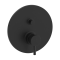 Paffoni - Unterputz-Duscharmatur LIGHT, schwarz