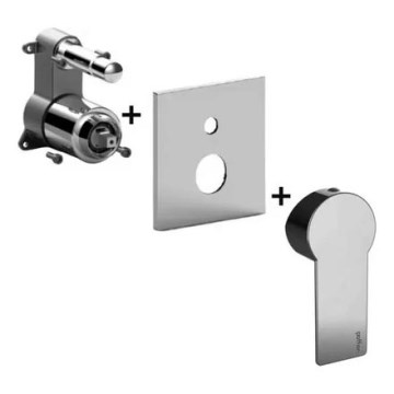 Paffoni - Unterputz-Duscharmatur TANGO, Hochglanz-Chrom