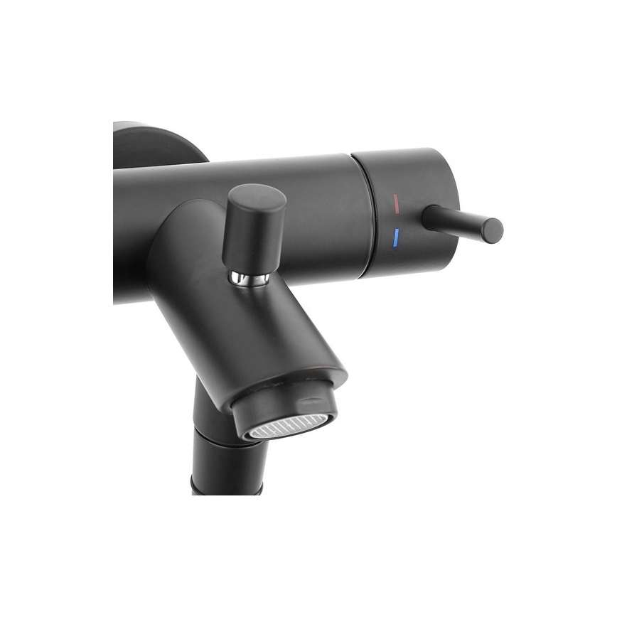 Paffoni - Unterputz-Dusche ROUND schwarz