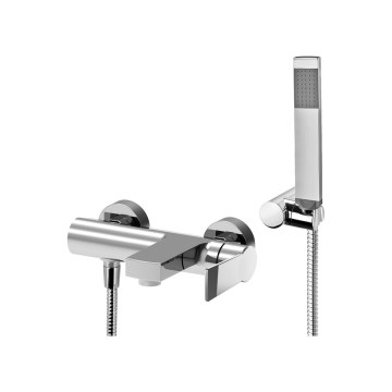 Paffoni - Wand-Badewannenarmatur LIGHT, glänzender Chrom