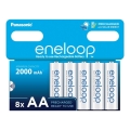 Panasonic - 8 Stk. Akku AA Eneloop 2000 mAh