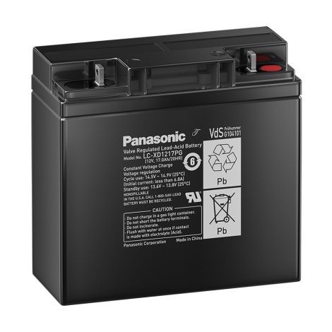 Panasonic LC-XD1217PG - Bleiakkumulator 12V/17Ah/Öse M5