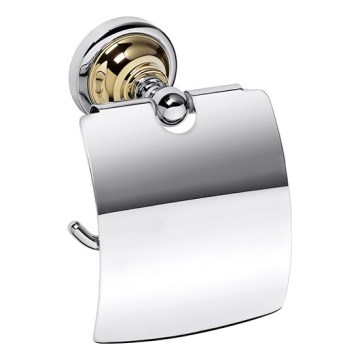 Papierhalter 14x15 cm Silber/Gold