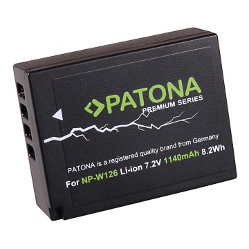 PATONA - Akku Fuji NP-W126 1140mAh Li-Ion Premium