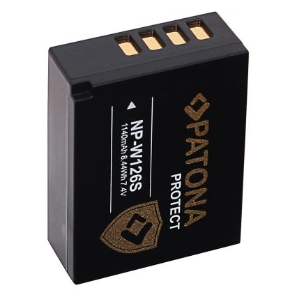 PATONA - Akku Fuji NP-W126S 1140mAh Li-Ion Protect