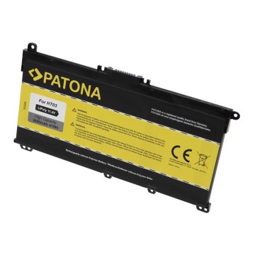 PATONA - Akku für HP Pavilion X360 14-BA Serie, 3400 mAh, Li-Polymer, 11,55 V, BK03 / BK03XL