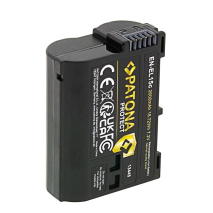PATONA - Akku für Nikon EN-EL15C 2600 mAh Li-Ion Protect