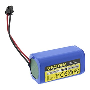 PATONA – Batterie Ecovacs Deebot 600/N79/715 3400mAh Li-lon 14,4V