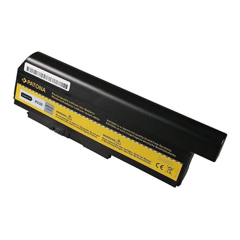 PATONA - Batterie LENOVO ThinkPad X230/X220 6600mAh Li-Ion 10,8V