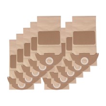 PATONA - Beutel für Staubsauger KÄRCHER K2501/K2601/K3001/K2101/K2301 Papier - 10 Stück