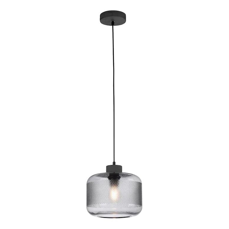 Paul Neuhaus 2005-25 - Hängeleuchte BOLETUS 1xE27/10W/230V d 23,5 cm grau