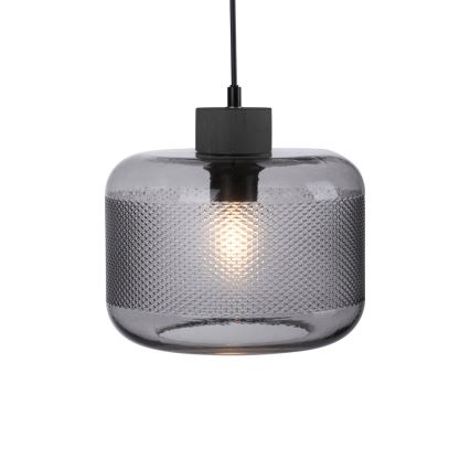 Paul Neuhaus 2005-25 - Hängeleuchte BOLETUS 1xE27/10W/230V d 23,5 cm grau