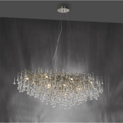 Paul Neuhaus 2031-55 - Kronleuchter an Schnur ICICLE 15xG9/40W/230V