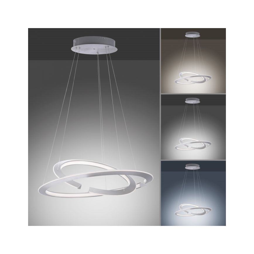 Paul Neuhaus 2491-55 - Dimmender LED-Kronleuchter an Schnur ALESSA 2xLED/26W/230V + FB