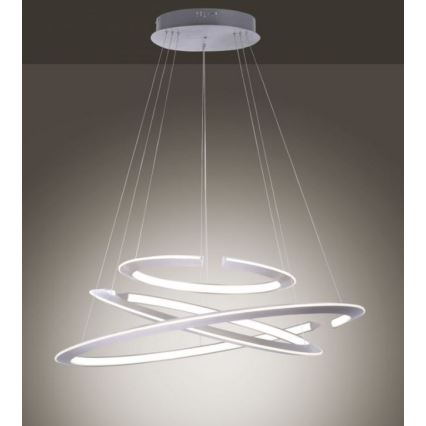 Paul Neuhaus 2493-55 -Dimmbare LED-Hängeleuchte an einer Schnur ALESSA 3xLED/38W/230V + FB