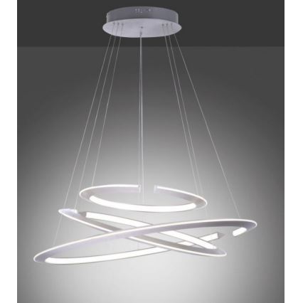 Paul Neuhaus 2493-55 -Dimmbare LED-Hängeleuchte an einer Schnur ALESSA 3xLED/38W/230V + FB