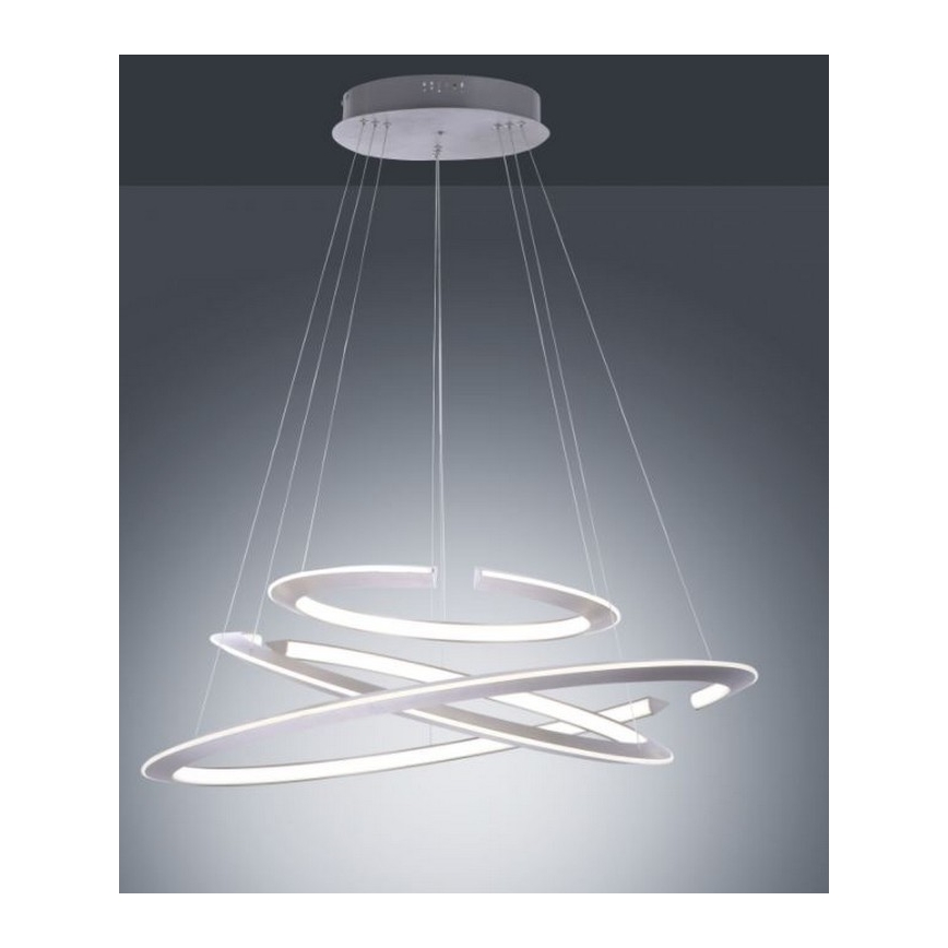 Paul Neuhaus 2493-55 -Dimmbare LED-Hängeleuchte an einer Schnur ALESSA 3xLED/38W/230V + FB