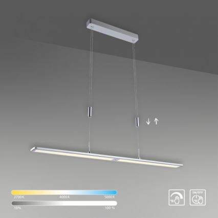 Paul Neuhaus 2565-95 - Dimmbarer LED-Kronleuchter an Schnur mit Sensor NIKA LED/35W/230V