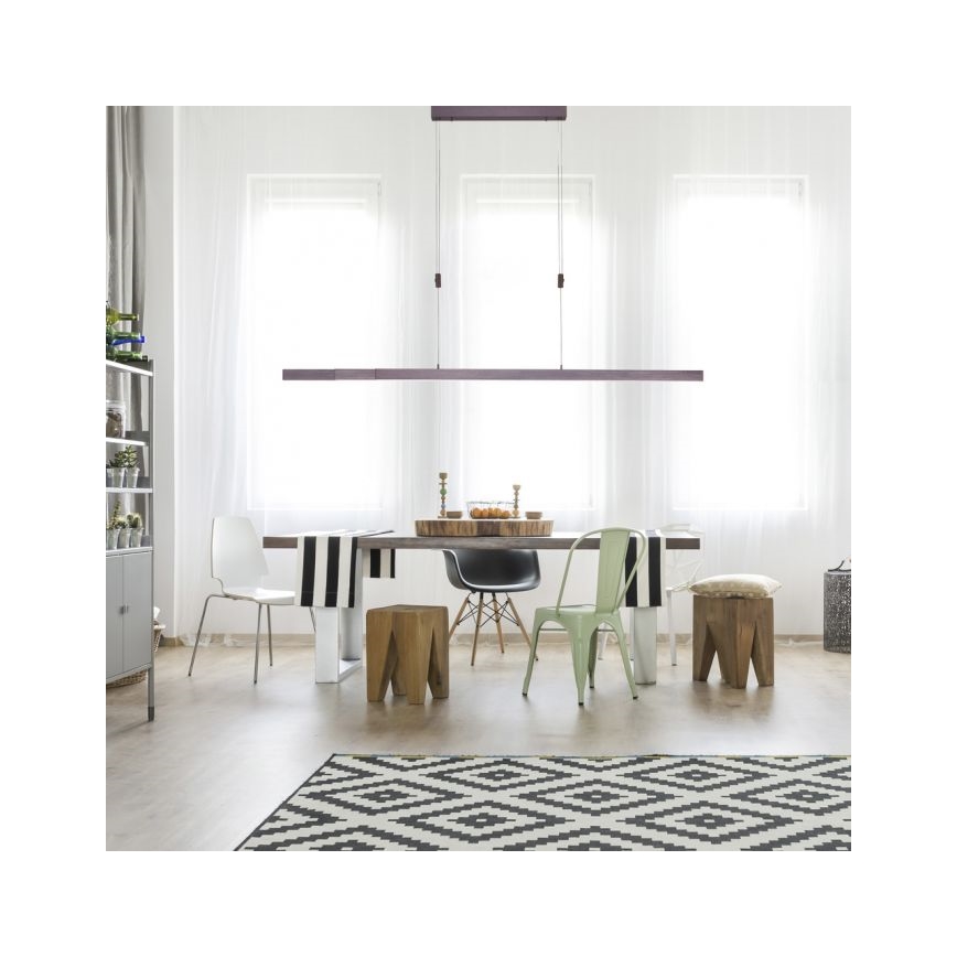 Paul Neuhaus 2568-24 - Dimmbare LED-Hängeleuchte an Schnur ADRIANA LED/14W/230V 2700-5000K