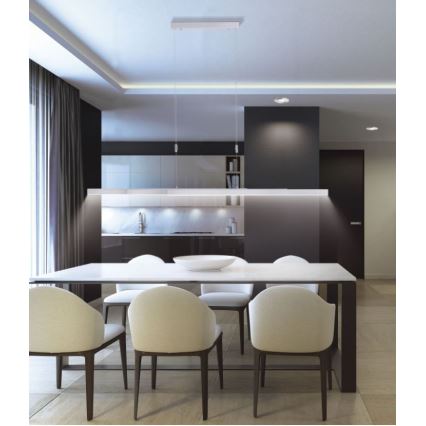 Paul Neuhaus 2568-95 - Dimmbare LED-Hängeleuchte ADRIANA LED/14W/230V 2700-5000K matt Chrom