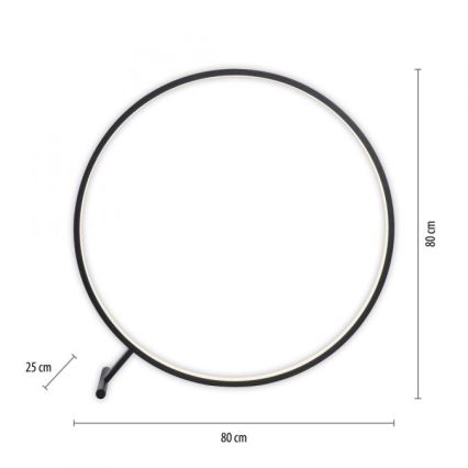 Paul Neuhaus 319-18 - Dimmbare LED-Stehleuchte HULA LED/21,5W/230V 2700-5000K + Fernbedienung