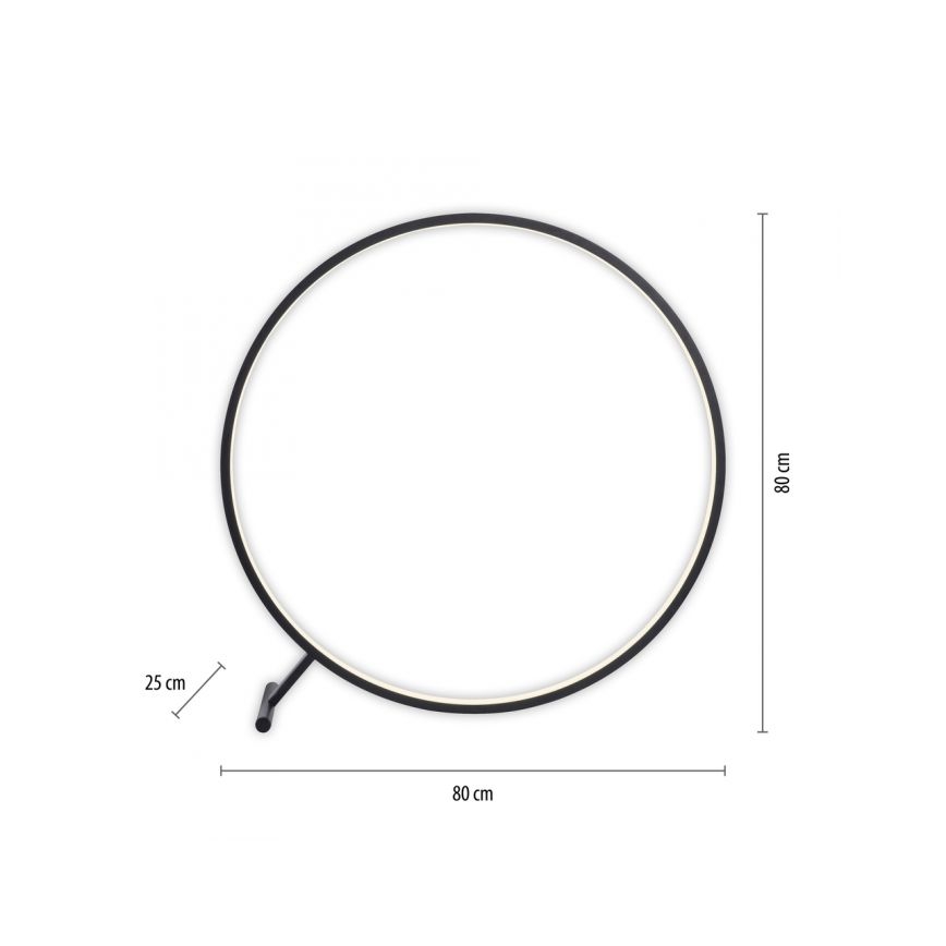 Paul Neuhaus 319-18 - Dimmbare LED-Stehleuchte HULA LED/21,5W/230V 2700-5000K + Fernbedienung