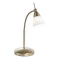 Paul Neuhaus 4001-60 - Dimmbare LED-Tischleuchte mit Touch-Funktion PINO 1xG9/3W/230V golden