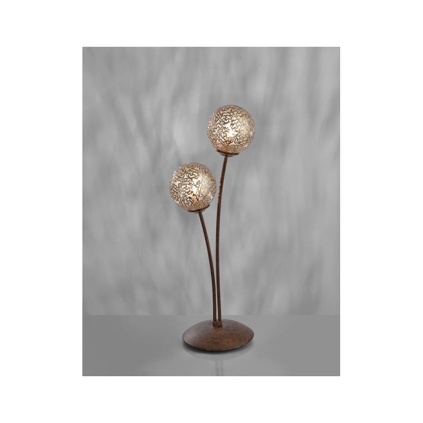 Paul Neuhaus 4032-48 - Tischlampe GRETA 2xG9/40W/230V