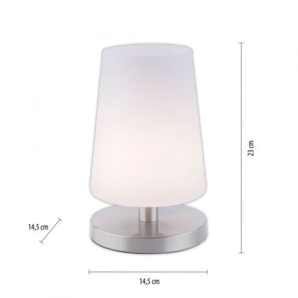 Paul Neuhaus 4146-55 - LED dimmbare Touch-Tischleuchte SONJA 1xG9/3W/230V mattchrom