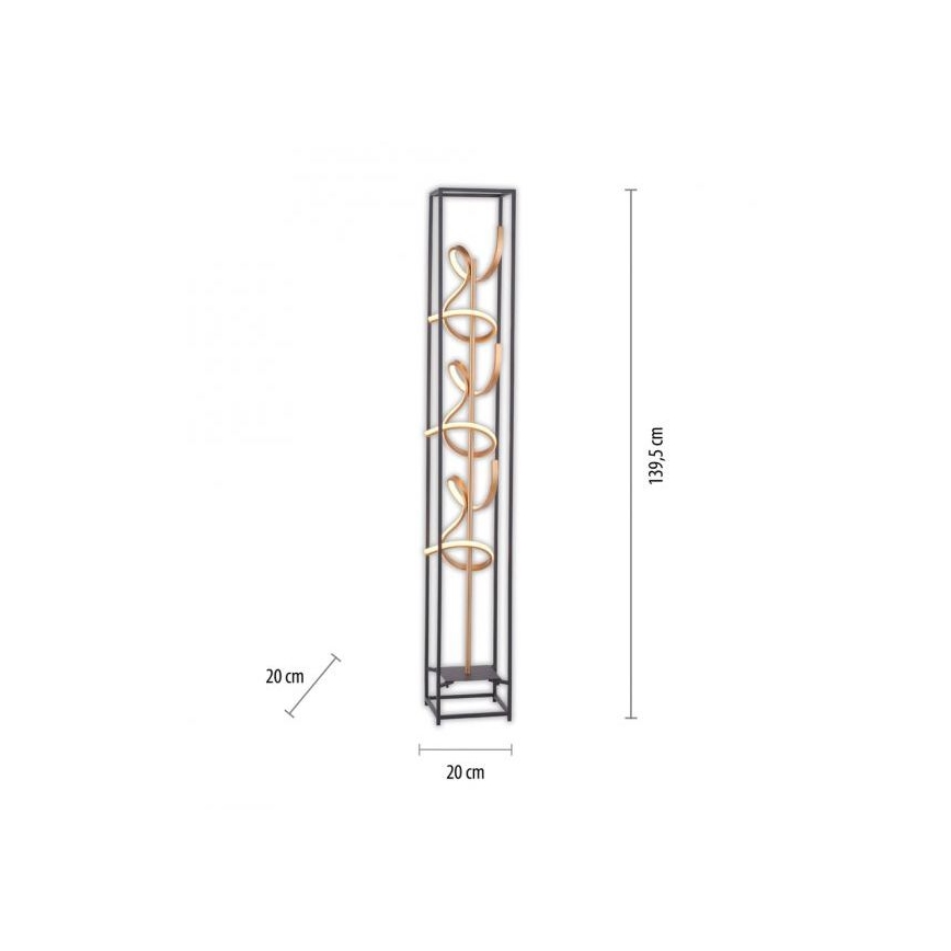 Paul Neuhaus 415-18 - LED Dimmbare Stehlampe SELINA 3xLED/10,2W/230V