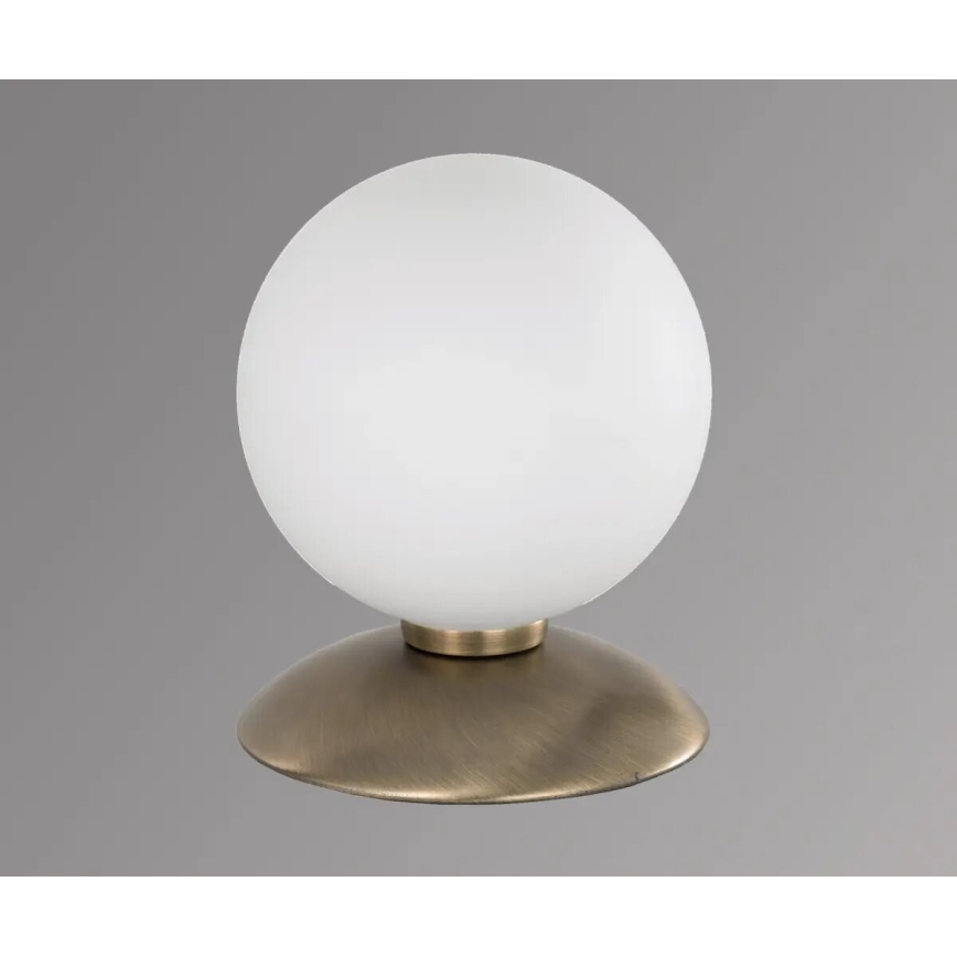Paul Neuhaus 4437-11 - Dimmbare LED-Tischleuchte mit Touch-Funktion BUBBA 1xG9/28W/230V Messing