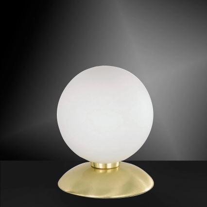 Paul Neuhaus 4437-60 - Dimmbare LED-Tischleuchte mit Touch-Funktion BUBBA 1xG9/28W/230V golden