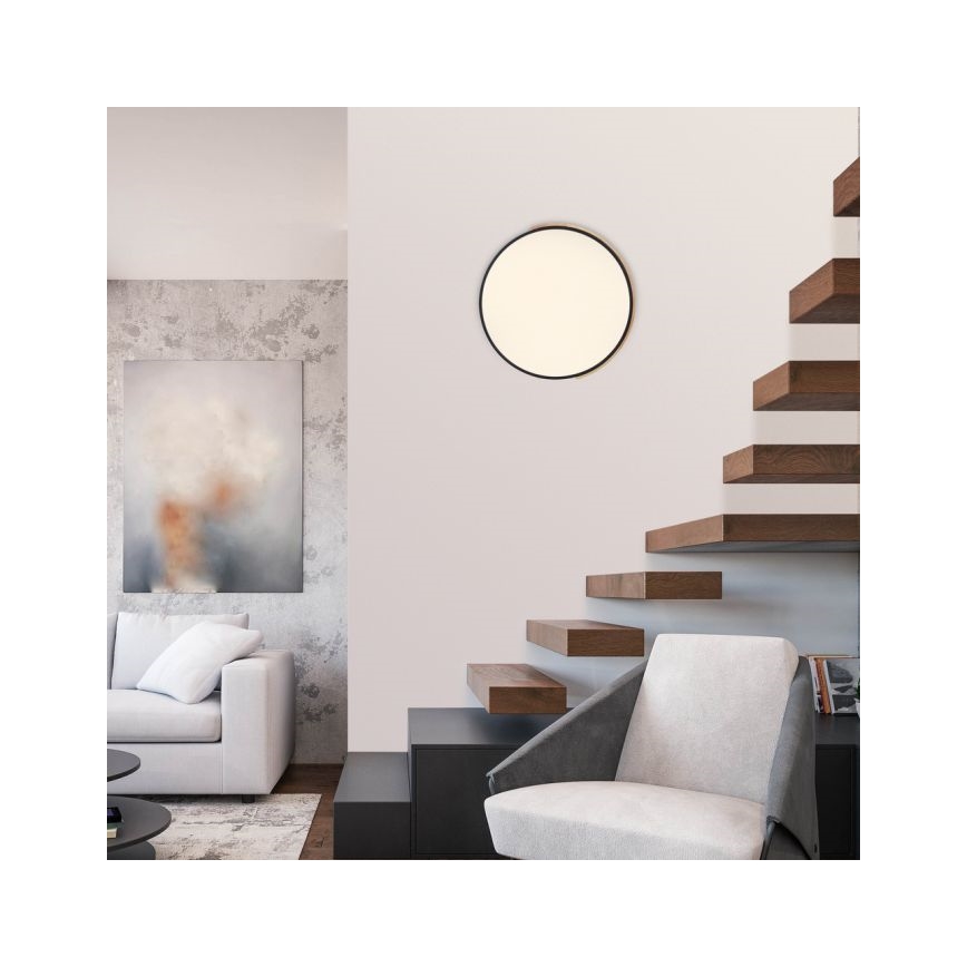 Paul Neuhaus 6071-18 - Dimmbare LED-Deckenleuchte Q-PIATO LED/35W/230V d 51 cm 2700-5000K Wi-Fi + Fernbedienung