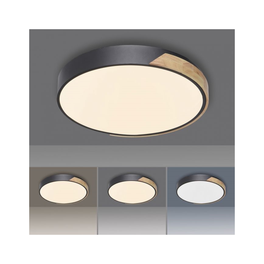 Paul Neuhaus 6071-18 - Dimmbare LED-Deckenleuchte Q-PIATO LED/35W/230V d 51 cm 2700-5000K Wi-Fi + Fernbedienung