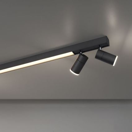Paul Neuhaus 6121-13 - Dimmbarer LED-Strahler PURE 4xLED/4W/230V + LED/9W 2700-5000K + Fernbedienung