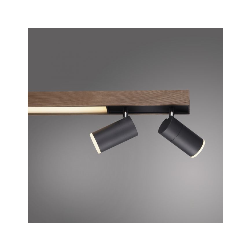 Paul Neuhaus 6121-79 - Dimmbarer LED-Strahler PURE 4xLED/4W/230V + LED/9W 2700-5000K + Fernbedienung