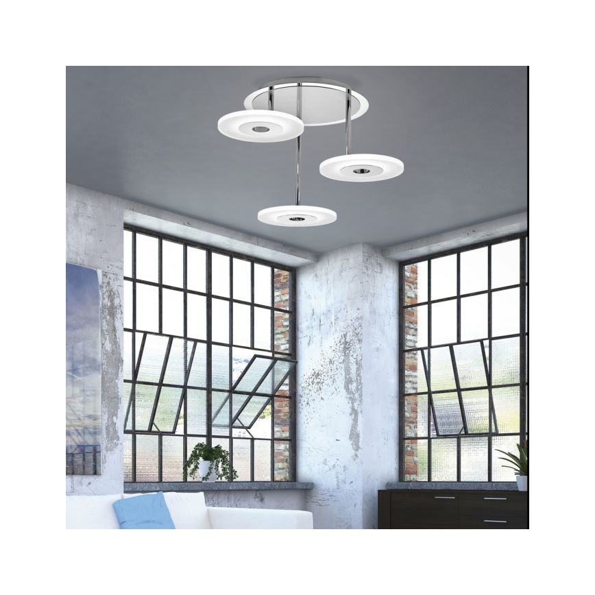 Paul Neuhaus 6446-55 - Dimmender LED-Kronleuchter ADALI 3xLED/13W/230V