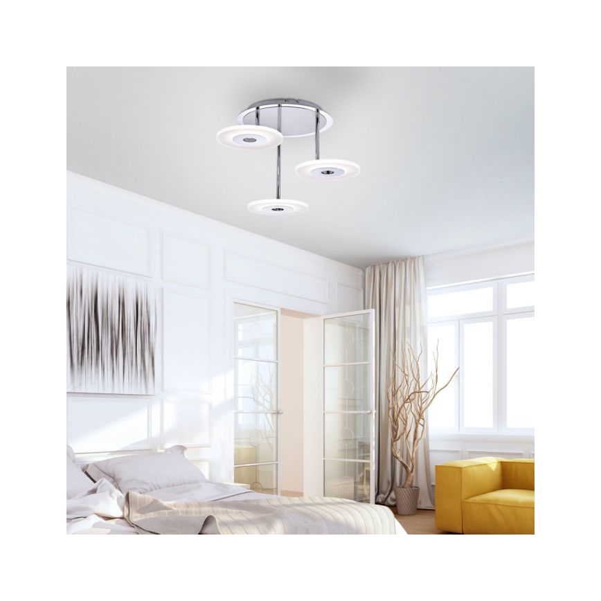 Paul Neuhaus 6446-55 - Dimmender LED-Kronleuchter ADALI 3xLED/13W/230V