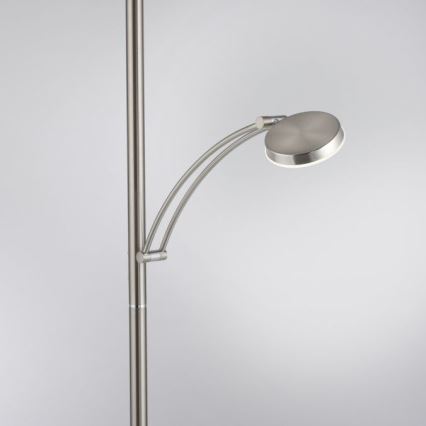 Paul Neuhaus 655-55 - Dimmbare LED-Stehleuchte ALFRED 1xLED/28W+1xLED/4W/230V glänzendes Chrom