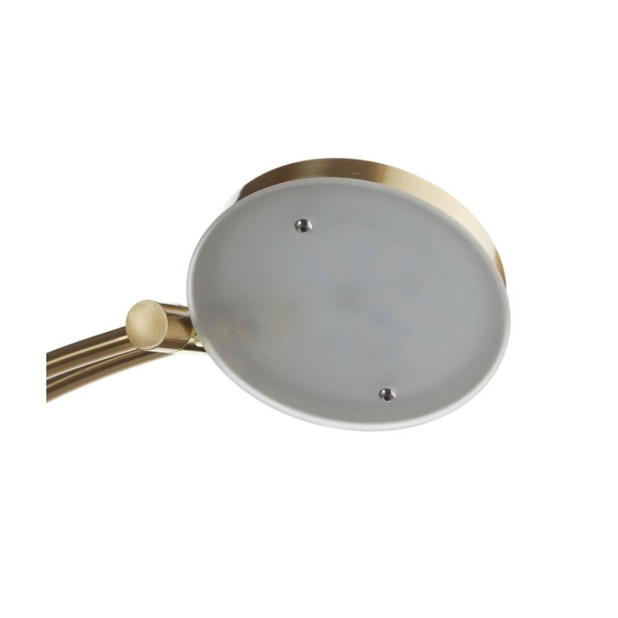 Paul Neuhaus 655-60 - Dimmbare LED-Stehlampe ALFRED LED/28W/230V+LED/4W/230V Messing