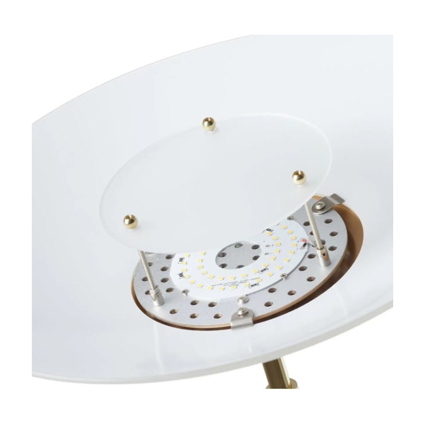 Paul Neuhaus 655-60 - Dimmbare LED-Stehlampe ALFRED LED/28W/230V+LED/4W/230V Messing