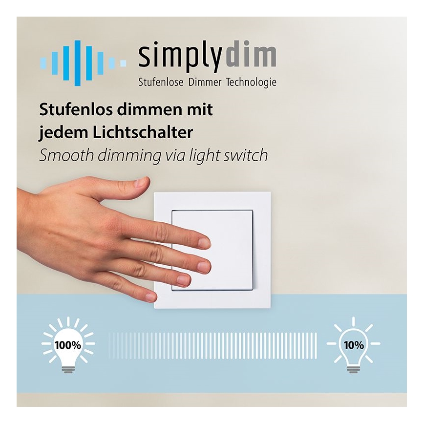 Paul Neuhaus 6551-48 - LED dimmbare Deckenleuchte NEVIS LED/18W/230V