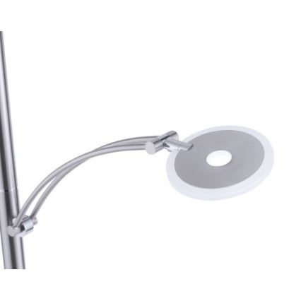 Paul Neuhaus 673-55 - LED-dimmbare Stehlampe ARTUR 2xLED/21W/230V+LED/6W in hochglänzendem Chrom