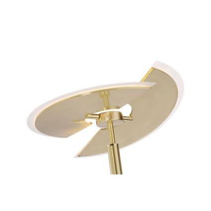 Paul Neuhaus 673-60 - Dimmbare LED-Stehleuchte ARTUR 2xLED/21W/230V+LED/6W goldfarben